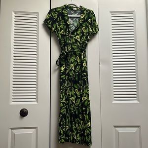 Avocado print Wilfred dress